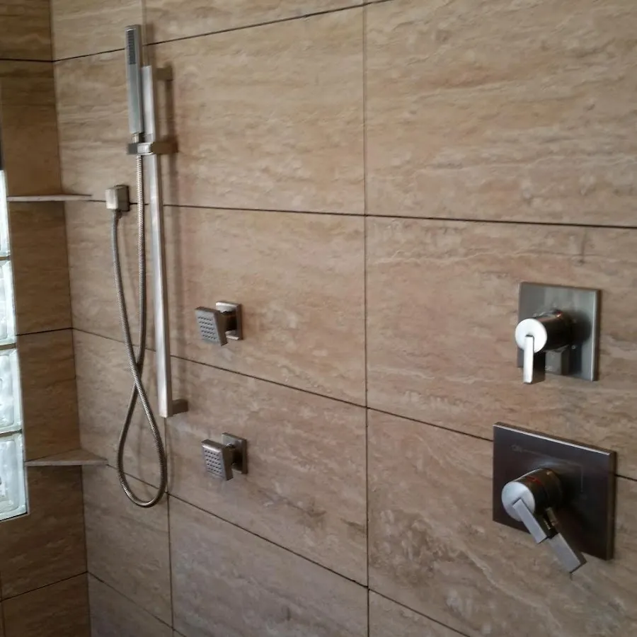 Shower fixture installation for Water Heater Replacement in Westview